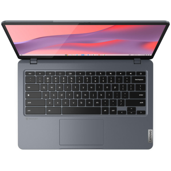 Lenovo SLIM 3 CHROME 14IAN8 Core™ i3-N305 128GB SSD 8GB 14" (1920x1080) CHROME STORM GRAY FRENCH/ENGLISH - Image 7