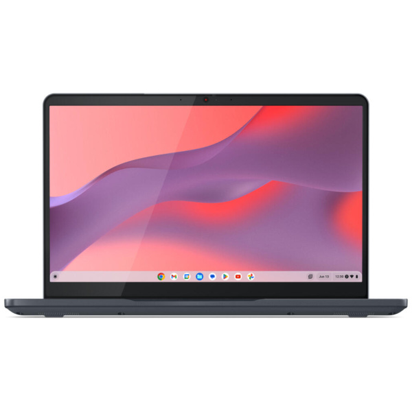 Lenovo SLIM 3 CHROME 14IAN8 Core™ i3-N305 128GB SSD 8GB 14" (1920x1080) CHROME STORM GRAY FRENCH/ENGLISH - Image 2
