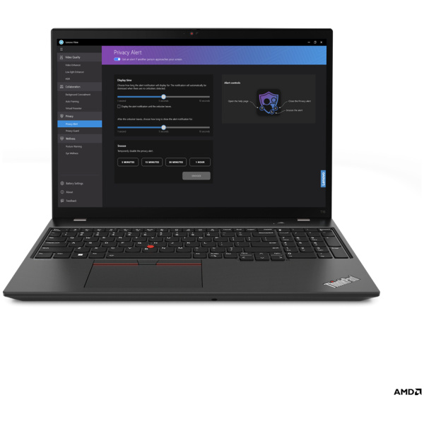 Lenovo ThinkPad T16 Gen 2 AMD Ryzen™ 7 PRO 7840U 1TB SSD 32GB 16" (1920x1200) TOUCHSCREEN IPS WIN11 Pro THUNDER BLACK Backlit Keyboard FP Reader - Image 4