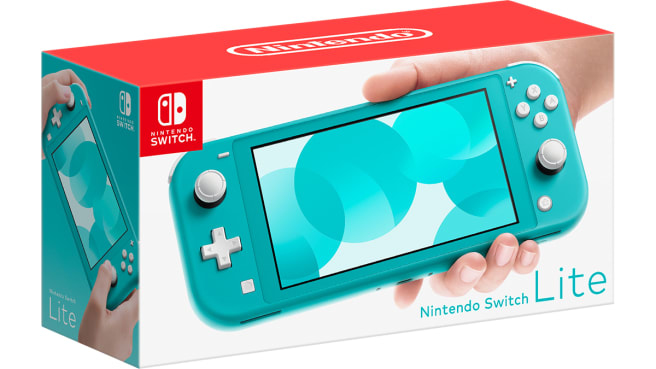 Nintendo Switch Lite 32GB Console TURQUOISE : Japanese Specs - Image 4