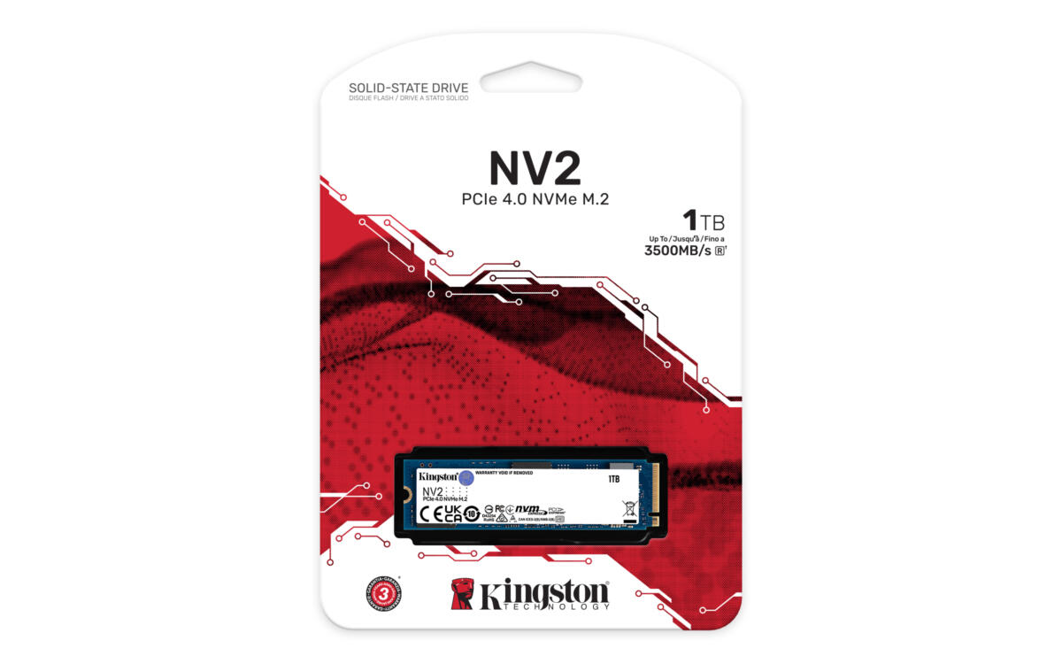 Kingston NV2 1TB M.2 2280 NVMe PCIe Internal SSD Up to 3500 MB/s SNV2S/1000G - Image 4