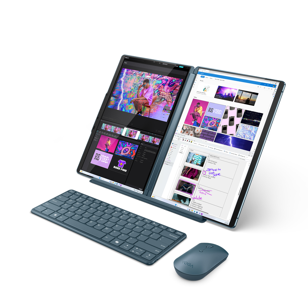 Lenovo YOGA BOOK 9 13IMU9 Core™ Ultra 7 155U 1TB SSD 16GB DUAL 13.3" (2880x1800) OLED TOUCHSCREEN WIN11 Pro TIDAL TEAL - Image 5