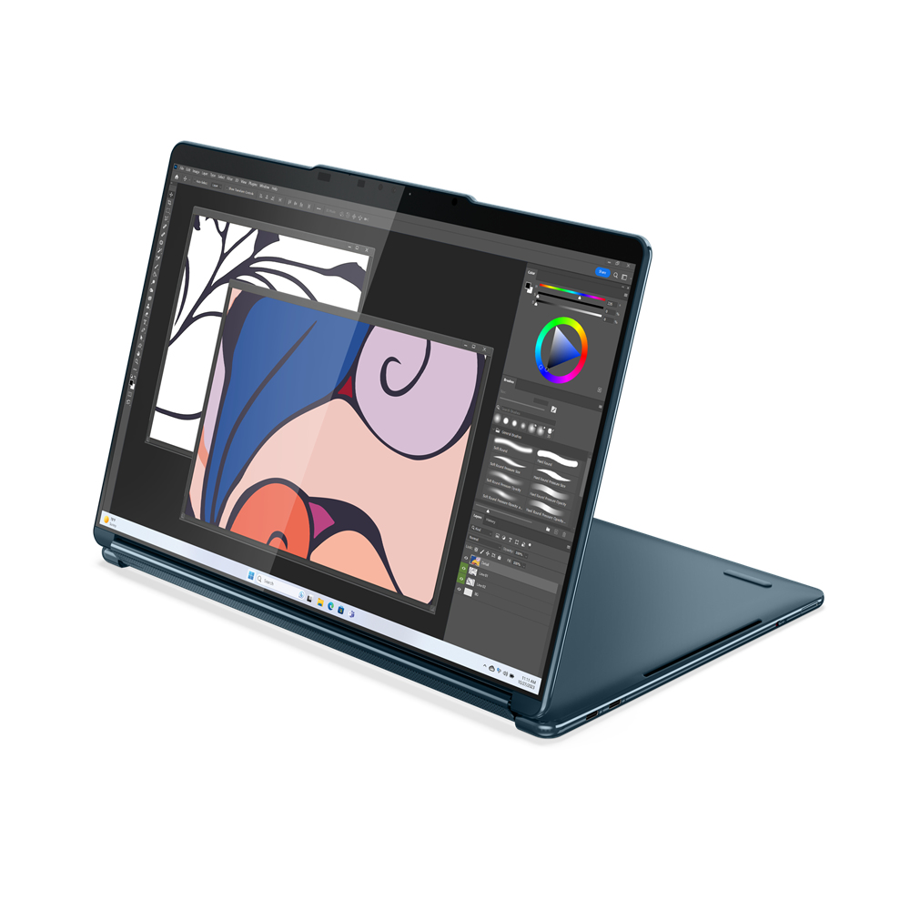 Lenovo YOGA BOOK 9 13IMU9 Core™ Ultra 7 155U 1TB SSD 16GB DUAL 13.3" (2880x1800) OLED TOUCHSCREEN WIN11 Pro TIDAL TEAL - Image 4