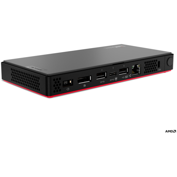 Lenovo ThinkCentre M75n Thin client AMD Ryzen™ 5 PRO 3500U 256GB SSD 8GB WIN10 Pro Keyboard Mouse BLACK - Image 6