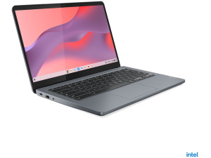 Lenovo SLIM 3 CHROME 14IAN8 Core™ i3-N305 128GB SSD 8GB 14" (1920x1080) TOUCHSCREEN CHROME STORM GRAY Backlit Keyboard