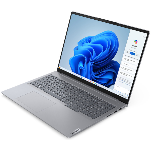 Lenovo ThinkBook 16 IML Gen 7 Ultra™ 5 125U 512GB SSD 16GB 16" (1920x1200) TOUCHSCREEN WIN11 Pro ARCTIC GRAY Backlit Keyboard FP Reader - Image 3