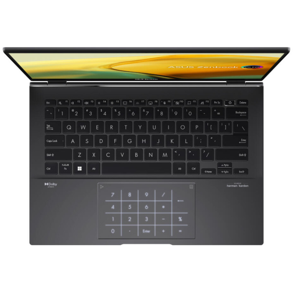 Asus ZenBook UM3402YA-WS51T AMD Ryzen™ 5 7530U 256GB SSD 8GB 14" (2880x1800) TOUCHSCREEN OLED WIN11 BLACK Backlit Keyboard FP Reader - Image 6