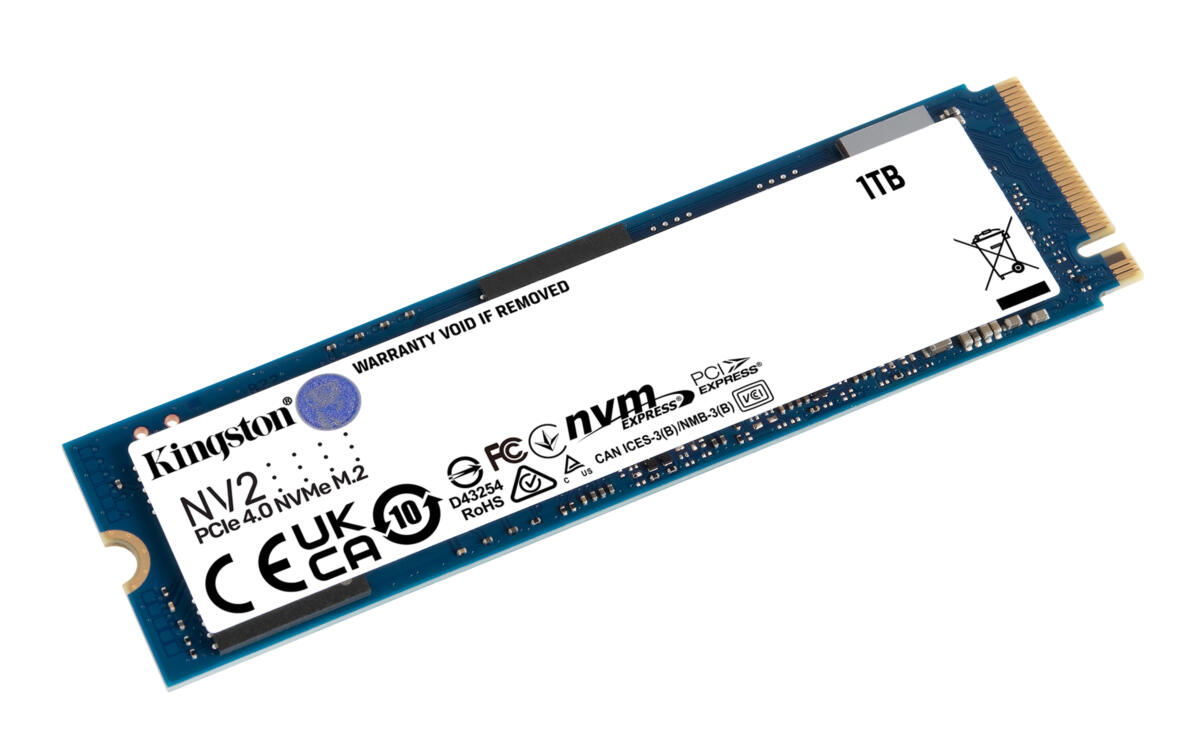 Kingston NV2 1TB M.2 2280 NVMe PCIe Internal SSD Up to 3500 MB/s SNV2S/1000G - Image 2