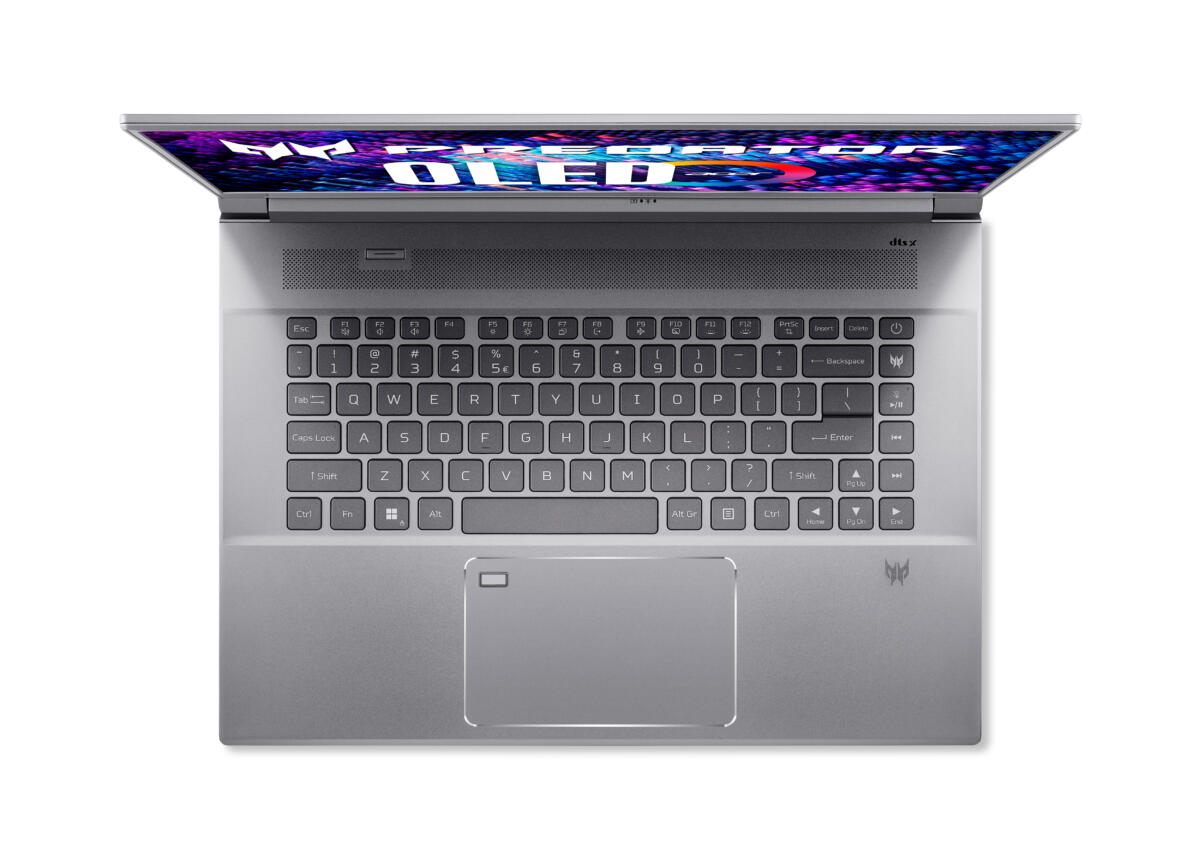 Acer Predator Trton 16 PT16-51-76XZ GAMING Core™ i7-13700H 1TB SSD 16GB 16" WQXGA (2560x1600) 240Hz IPS WIN11 NVIDIA® RTX 4070 8192MB SILVER RGB Backlit Keyboard FP Reader - Image 4