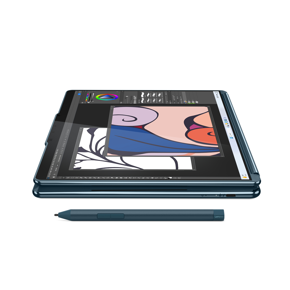 Lenovo YOGA BOOK 9 13IMU9 Core™ Ultra 7 155U 1TB SSD 16GB DUAL 13.3" (2880x1800) OLED TOUCHSCREEN WIN11 Pro TIDAL TEAL - Image 3