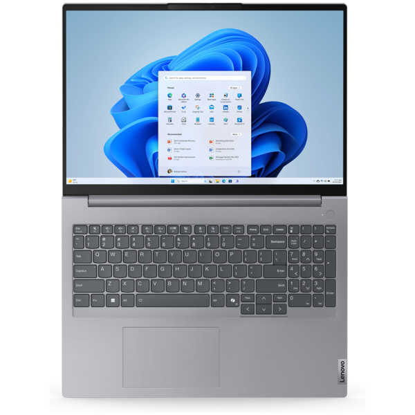 Lenovo ThinkBook 16 IML Gen 7 Ultra™ 5 125U 512GB SSD 16GB 16" (1920x1200) TOUCHSCREEN WIN11 Pro ARCTIC GRAY Backlit Keyboard FP Reader - Image 7