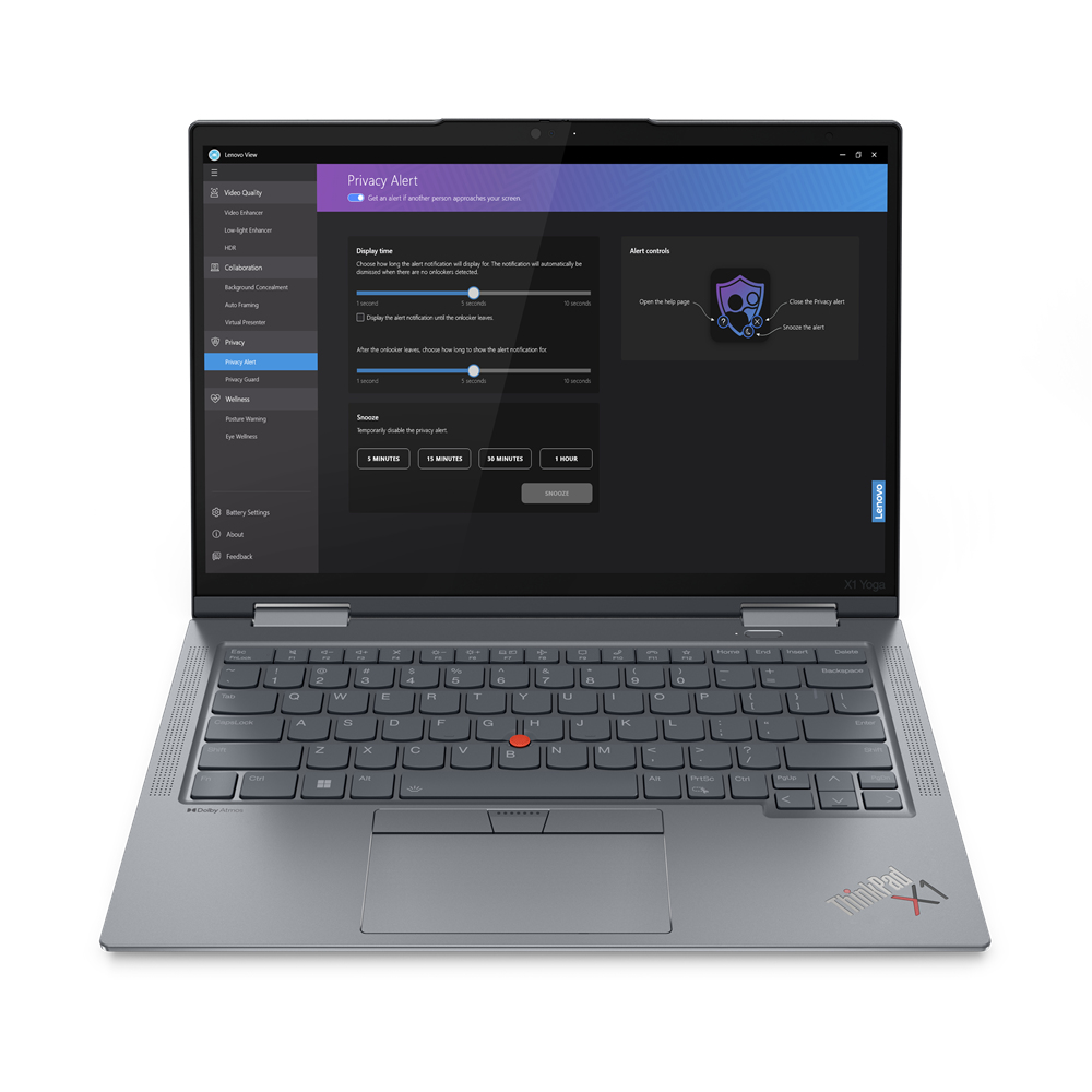 Lenovo ThinkPad X1 YOGA Gen 8 2-IN-1 Core™ i7-1355U 512GB SSD 16GB 14" (1920x1200) TOUCHSCREEN WIN11 Pro STORM GRAY Backlit Keyboard FP Reader - Image 3