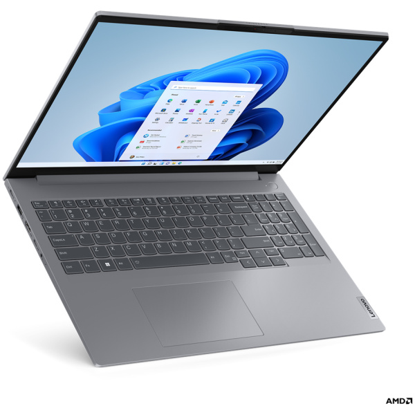 Lenovo ThinkBook 16 ABP Gen 6 AMD Ryzen™ 7 7730U 512GB SSD 16GB 16" (1920x1200) TOUCHSCREEN WIN11 Pro ARCTIC GRAY Backlit Keyboard FP Reader - Image 2