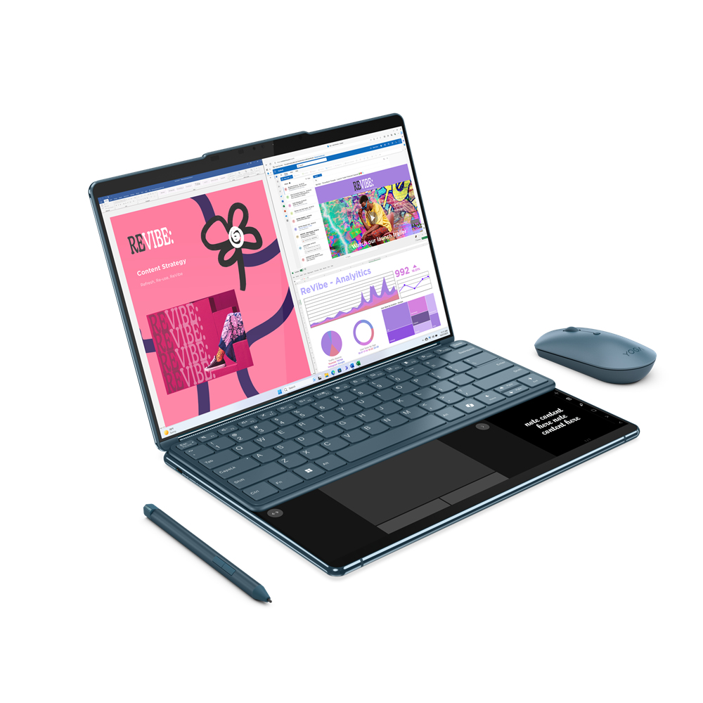 Lenovo YOGA BOOK 9 13IMU9 Core™ Ultra 7 155U 1TB SSD 16GB DUAL 13.3" (2880x1800) OLED TOUCHSCREEN WIN11 Pro TIDAL TEAL - Image 2