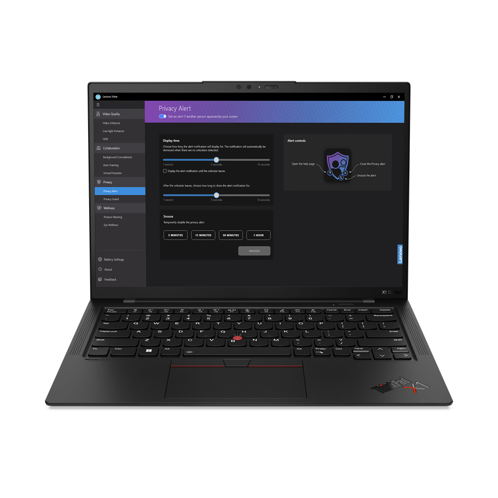 Lenovo ThinkPad X1 CARBON Gen 11 Core™ i5-1335U 512GB SSD 16GB 14" (1920x1200) WIN11 Pro BLACK Backlit Keyboard FP Reader - Image 3