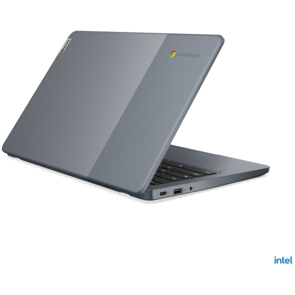 Lenovo SLIM 3 CHROME 14IAN8 Core™ i3-N305 128GB SSD 8GB 14" (1920x1080) TOUCHSCREEN CHROME STORM GRAY Backlit Keyboard - Image 4