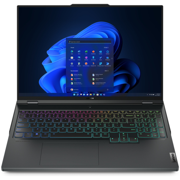 Lenovo LEGION PRO 7 16IRX8H GAMING Core™ i9-13900HX 1TB SSD 16GB 16" (2560x1600) 240Hz WIN11 NVIDIA® RTX 4070 8192MB ONYX GREY RGB Backlit Keyboard