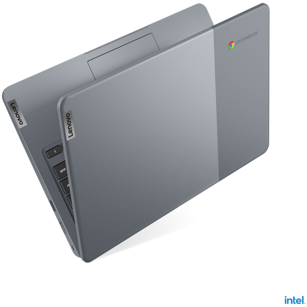 Lenovo SLIM 3 CHROME 14IAN8 Core™ i3-N305 128GB SSD 8GB 14" (1920x1080) TOUCHSCREEN CHROME STORM GRAY Backlit Keyboard - Image 3