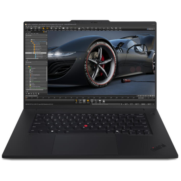 Lenovo ThinkPad P1 Gen 7 MOBILE WORKSTATION Core™ Ultra 9 185H 2TB SSD 64GB 16" (3840x2400) OLED TOUCHSCREEN WIN11 Pro NVIDIA® RTX 3000 8192MB BLACK Backlit Keyboard FP Reader