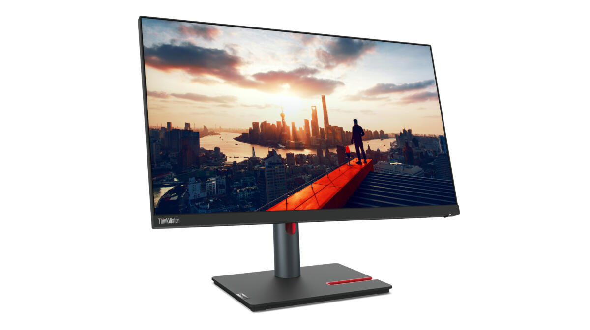 Lenovo ThinkVision P24h-30 23.8" (2560x1440) 4ms RAVEN BLACK Monitor SCRATCH & DENT - Image 6