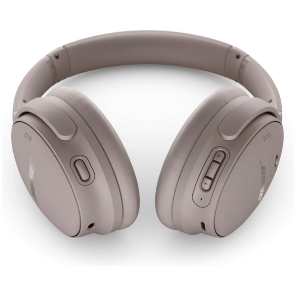 Bose QuietComfort Wireless Noise Cancelling Headphones, Bluetooth Over Ear Headphones with Up to 24 Hours of Battery Life, Sandstone - Image 4