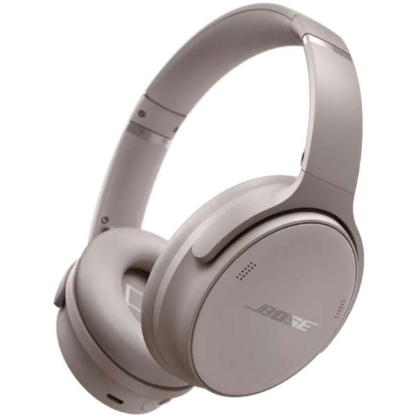 Bose QuietComfort Wireless Noise Cancelling Headphones, Bluetooth Over Ear Headphones with Up to 24 Hours of Battery Life, Sandstone - Image 2