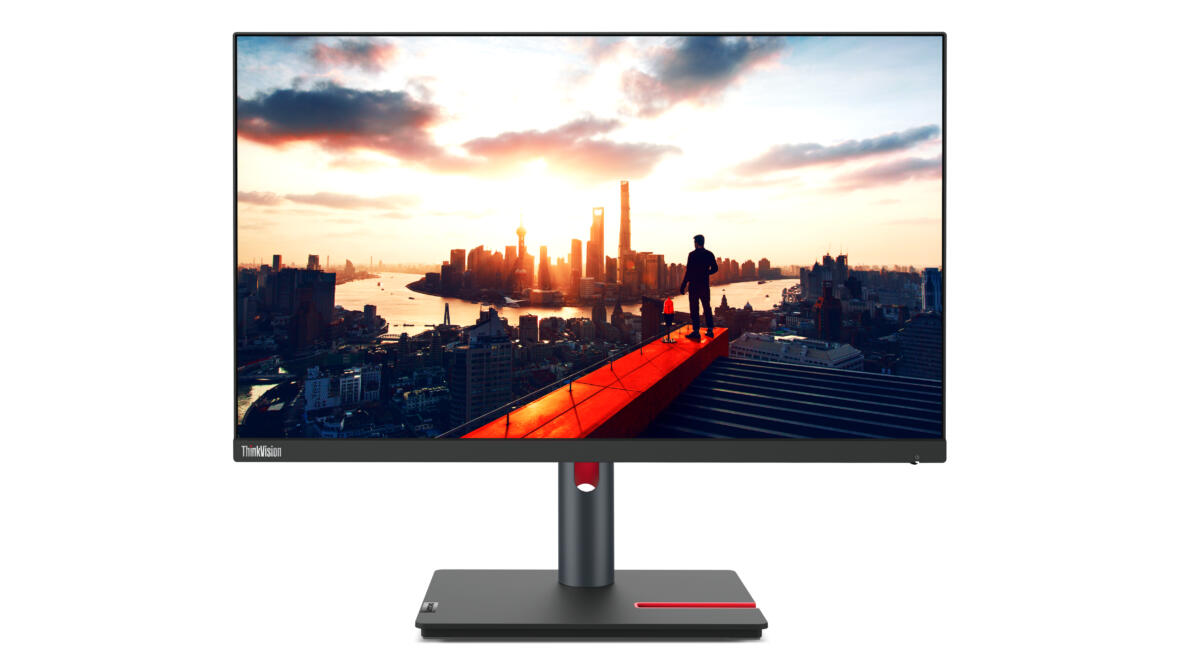 Lenovo ThinkVision P24h-30 23.8" (2560x1440) 4ms RAVEN BLACK Monitor SCRATCH & DENT - Image 5