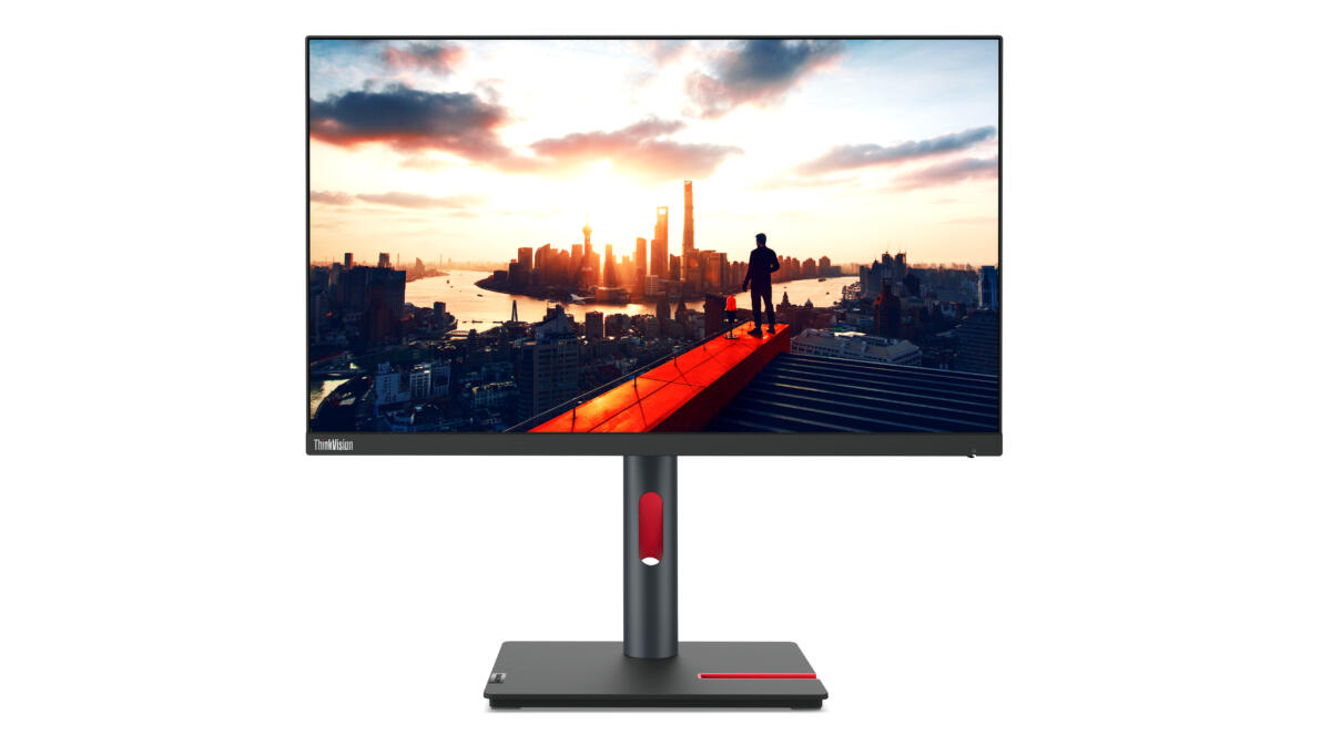 Lenovo ThinkVision P24h-30 23.8" (2560x1440) 4ms RAVEN BLACK Monitor SCRATCH & DENT