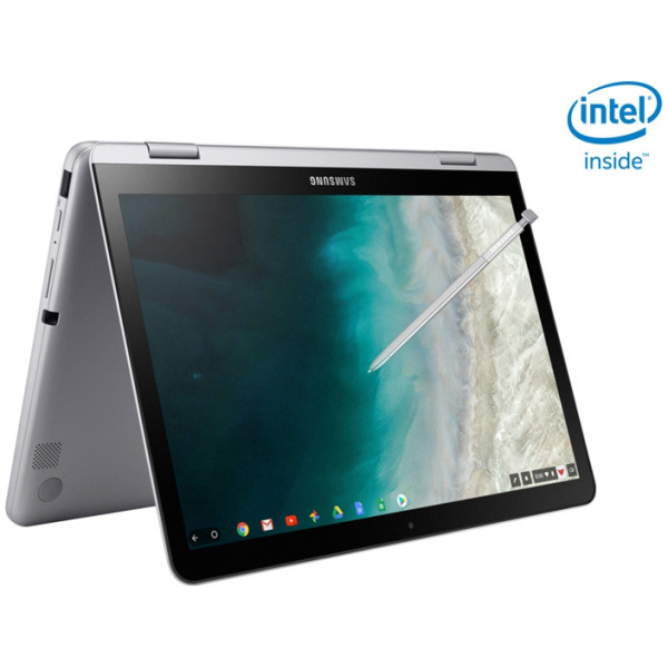 Samsung Chromebook Plus V2 2-IN-1 CONVERTIBLE Celeron® 3965Y 64GB SSD 4GB 12.2" (1920x1200) TOUCHSCREEN CHROME OS LIGHT TITAN - Image 2