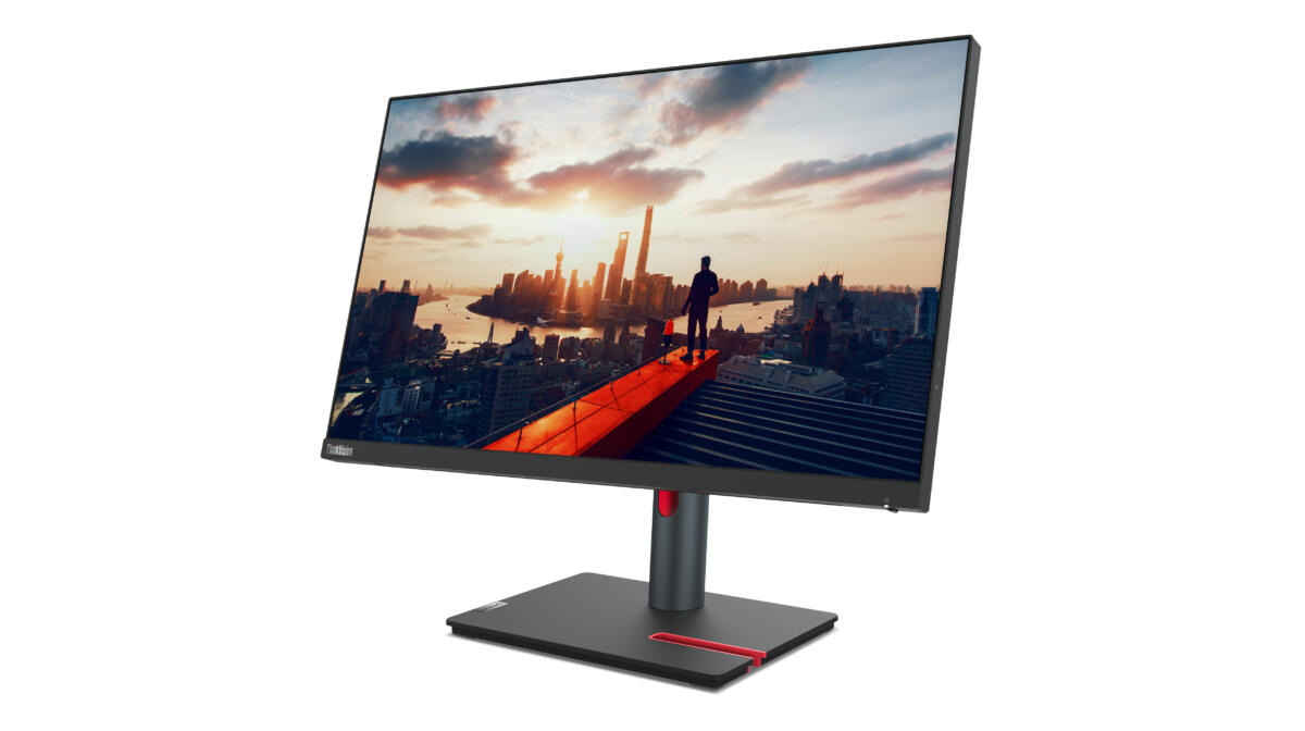 Lenovo ThinkVision P24h-30 23.8" (2560x1440) 4ms RAVEN BLACK Monitor SCRATCH & DENT - Image 7