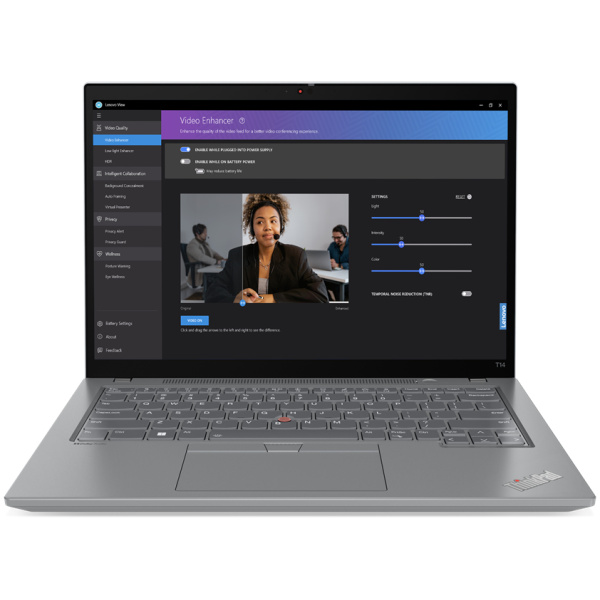 Lenovo ThinkPad T14 Gen 4 Core™ i5-1335U 512GB SSD 16GB 14" WUXGA (1920x1200) TOUCHSCREEN IPS WIN11 Pro IR Webcam STORM GREY Backlit Keyboard FP Reader - Image 3