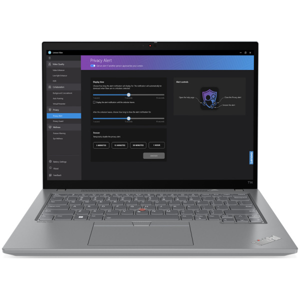 Lenovo ThinkPad T14 Gen 4 Core™ i5-1335U 512GB SSD 16GB 14" WUXGA (1920x1200) TOUCHSCREEN IPS WIN11 Pro IR Webcam STORM GREY Backlit Keyboard FP Reader - Image 2