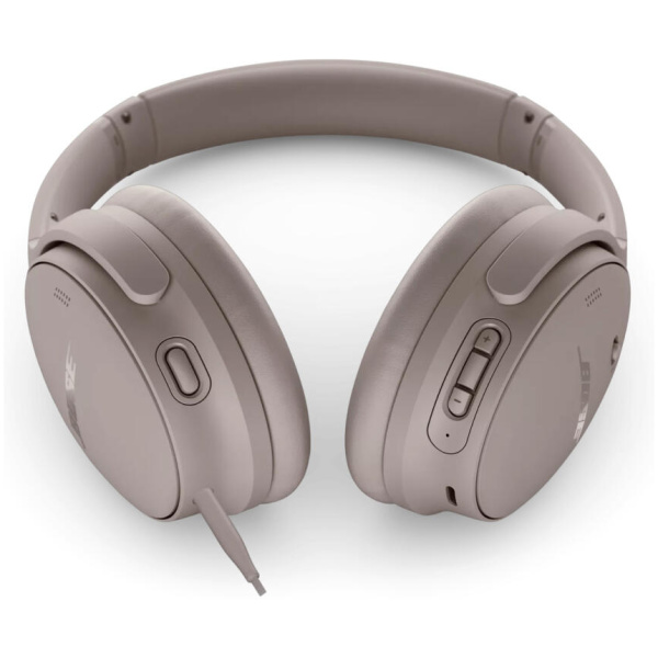 Bose QuietComfort Wireless Noise Cancelling Headphones, Bluetooth Over Ear Headphones with Up to 24 Hours of Battery Life, Sandstone - Image 5