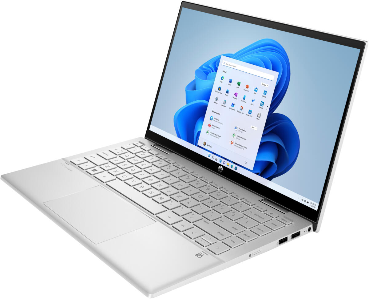 HP Pavilion x360 14-DY2050 2-IN-1 CONVERTIBLE Core™ i5-1235U 256GB SSD 8GB 14" (1920x1080) TOUCHSCREEN WIN11 NATURAL SILVER - Image 2