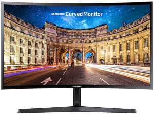 Samsung F396 Essential Curved 27" (1920x1080) 60Hz 4ms (GTG) 3000:1 250cd/m² 1800R 16:9 Super Slim LED Monitor BLACK