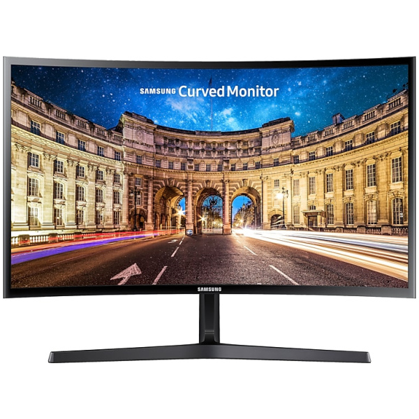 Samsung F396 Essential Curved 27" (1920x1080) 60Hz 4ms (GTG) 3000:1 250cd/m² 1800R 16:9 Super Slim LED Monitor BLACK