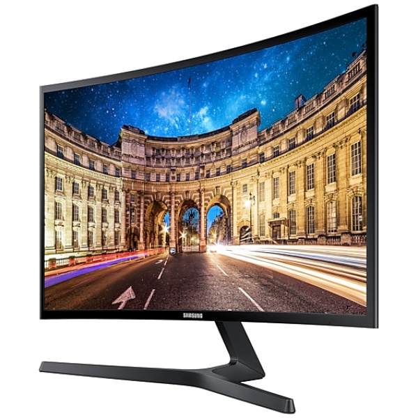 Samsung F396 Essential Curved 27" (1920x1080) 60Hz 4ms (GTG) 3000:1 250cd/m² 1800R 16:9 Super Slim LED Monitor BLACK - Image 5