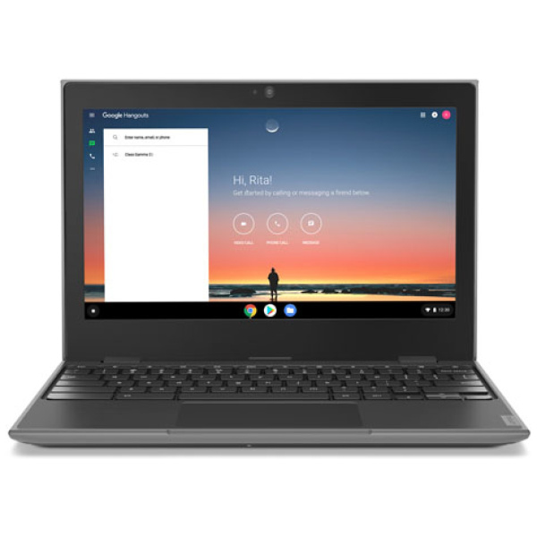 Lenovo Chromebook 100e Gen 2 Celeron® Dual-Core N4020 32GB eMMC 4GB 11.6" (1366x768) CHROME OS BLACK - Image 4