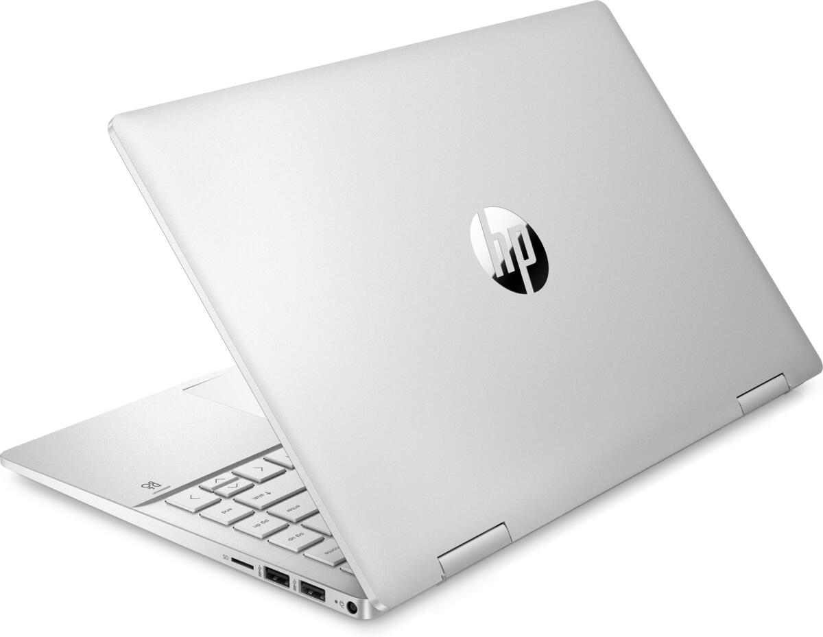 HP Pavilion X360 14-EK2055CL Core™ 5 120U 1.40GHz 1TB SSD 16GB 14" WUXGA (1920x1200) TOUCHSCREEN BT WIN11 Webcam NATURAL SILVER Backlit Keyboard - Image 5