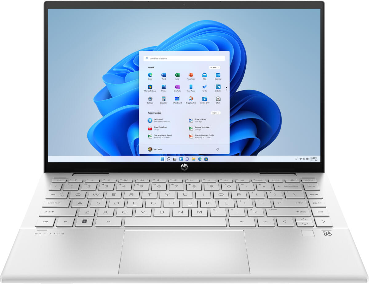 HP Pavilion x360 14-DY2050 2-IN-1 CONVERTIBLE Core™ i5-1235U 256GB SSD 8GB 14" (1920x1080) TOUCHSCREEN WIN11 NATURAL SILVER