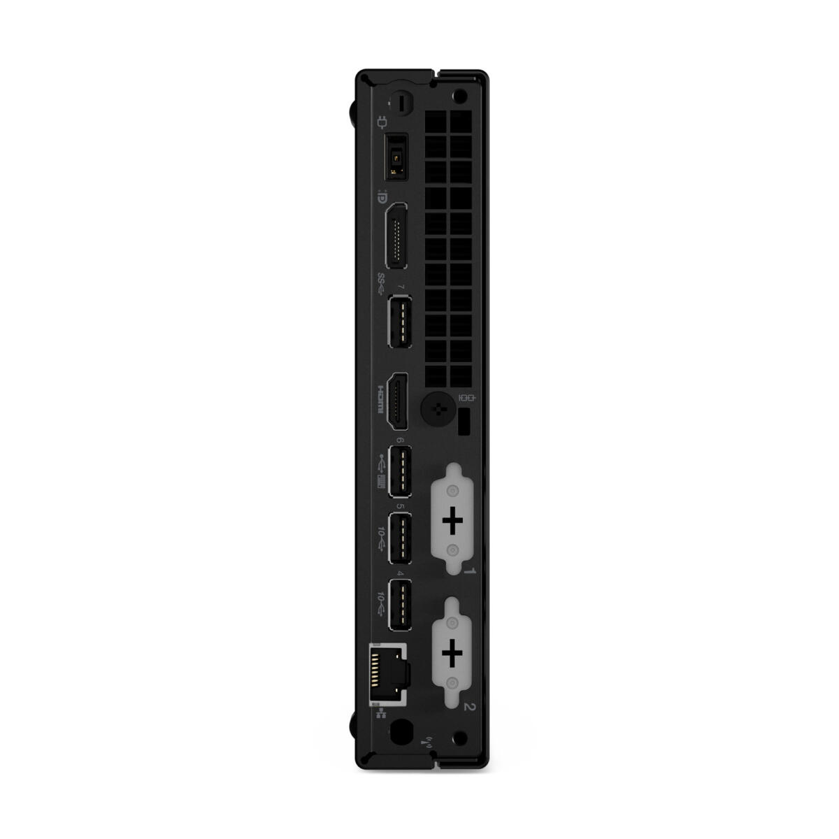 Lenovo ThinkCentre M70q Tiny Gen 3 Tiny Core™ i5-12400T 256GB 8GB WIN11 RAVEN BLACK Keyboard Mouse ENGLISH/FRENCH 3-year on-site warranty - Image 2