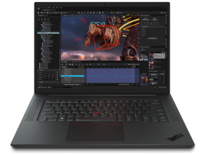 Lenovo ThinkPad P1 Gen 6 MOBILE WORKSTATION Core™ i7-13800H 1TB SSD 32GB 16" WQUXGA (3840x2400) OLED TOUCHSCREEN WIN11 Pro NVIDIA® RTX 4000 ada 12288MB BLACK Backlit Keyboard FP Reader