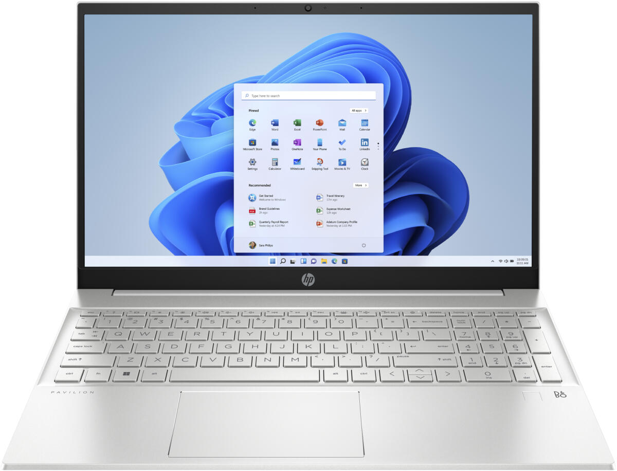 HP Pavilion 15-EG2015 Core™ i5 1235U 256GB SSD 8GB 15.6" (1920x1280) WIN11 NATURAL SILVER Backlit Keyboard