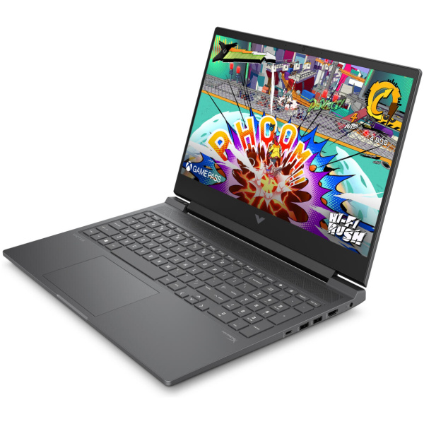 HP VICTUS 16S-1023 GAMING AMD Ryzen™ 7 8845HS 512GB SSD 16GB 16.1" (1920x1080) 144Hz IPS WIN11 NVIDIA® RTX 4070 8192MB MICA SILVER Backlit Keyboard - Image 2