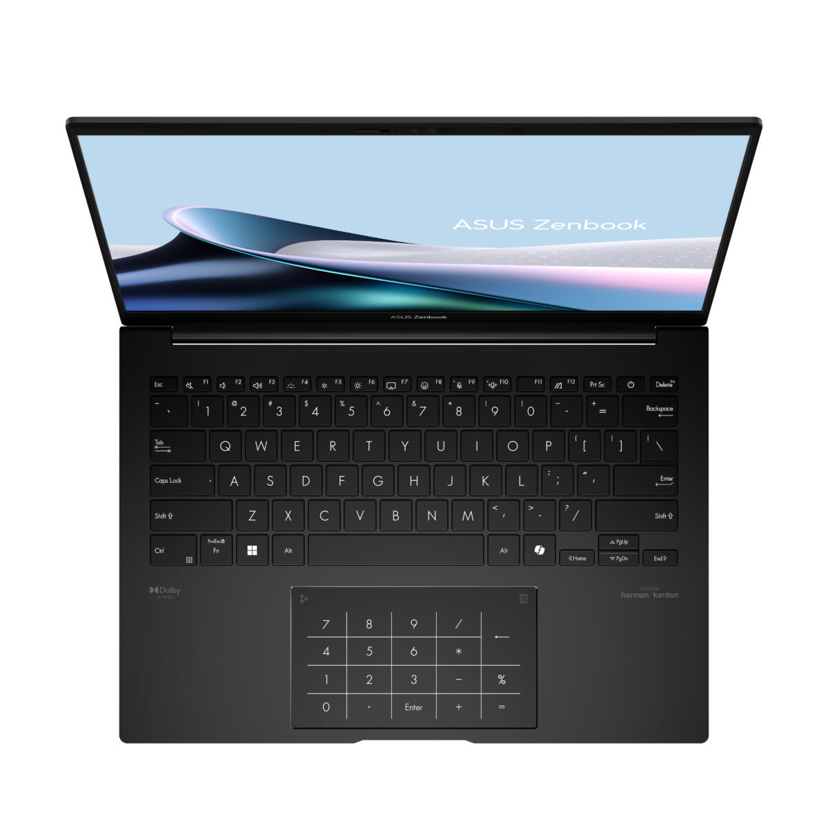 ASUS ZenBook 14 OLED UM3406HA Ryzen™ 7-8840HS 3.3GHz 512GB SSD 16GB 14"(1920x1200) OLED TOUCHSCREEN BT WIN11 JADE BLACK Backlit Keyboard - Image 3