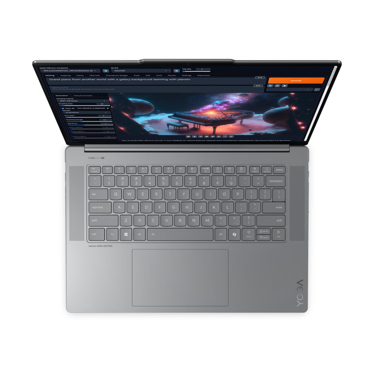 Lenovo YOGA Slim 7i Aura Edition Core™ Ultra 7 Series 2 Evo Edition Copilot+ PC 1TB SSD 32GB 15.3” (2880x1800) TOUCHSCREEN WIN11 LUNA GREY Backlit Keyboard - Image 7