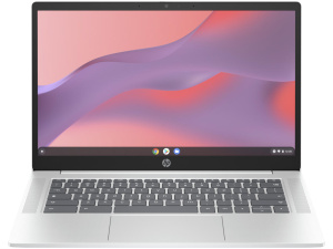 HP Chromebook 14A-NF0131 Intel® N200 128GB UFS 4GB 14"(1366x768) ChromeOS GLACIER SILVER