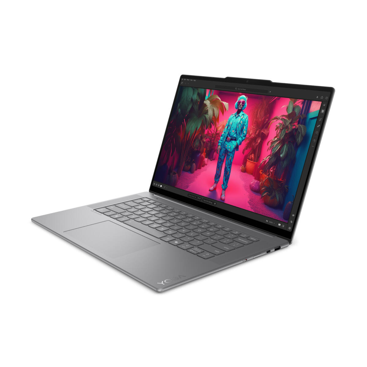 Lenovo YOGA Slim 7i Aura Edition Core™ Ultra 7 Series 2 Evo Edition Copilot+ PC 1TB SSD 32GB 15.3” (2880x1800) TOUCHSCREEN WIN11 LUNA GREY Backlit Keyboard - Image 3