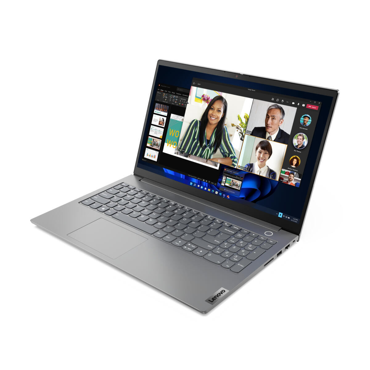 Lenovo ThinkBook 15 G4 IAP Ryzen™ 7 5825U 512GB SSD 16GB 15.6" (1920x1080) WIn11 Pro MINERAL GREY FP Reader - Image 3