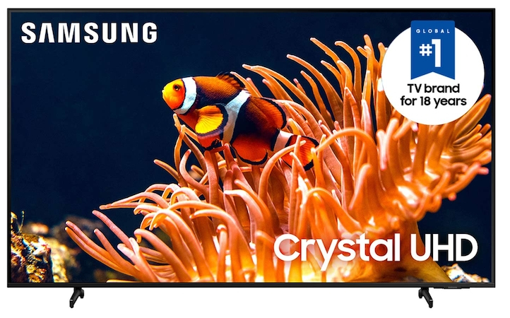 Samsung 85" TV DU8000 Crystal UHD 4K Smart